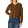Amazon Essentials Giacca con Bottoni Bouclé in Misto Lana, Vestibilità Classica Donna