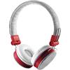 Trust Fyber Auricolare Cablato A Padiglione Musica e Chiamate Grigio, Rosso