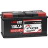 LANGZEIT Batterien Batteria per auto LANGZEIT 100 Ah 12 V: 30% in più di potenza di avviamento; sostituisce le batterie da 88 Ah, 90 Ah, 92 Ah, 95 Ah e 100 Ah