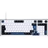 Lustrens Tastiera da gaming con tecnologia Hall Effect magnetica, 8000 Hz, illuminazione RGB e sistema di tasti intercambiabili