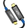 Lustrens Cavo in fibra ottica USB-C a USB-C, 5 metri, USB 3.2, 10 Gbps, cavo di prolunga per VR, fotocamere, laptop e altro