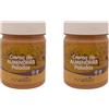 Meditts - Crema di Mandorle Pelate, Pack 2x750 g (1.5 kg) - Scorta Pasticceria, Gusto Delicato, 100% Naturale.