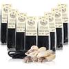 Antico Pastificio Morelli 1860 Srl Linguine al Nero di Seppia, Pasta aromatizzata, 8 Confezioni da 250 Grammi