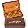 Thoughtfully BomBombs Bombe di Cacao Set Regalo - 10 Sfere con Marshmallow | 10 cremose sfere di cioccolato ripiene di marshmallow per cioccolata calda - un'idea regalo - By Thoughtfully