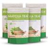 Nortembio Té Matcha Giapponese Premium Polvere + ebook Ricette Matcha Latte Smoothie Dolci (4 x 100 g)