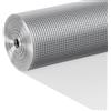 VEVOR Recinzione Metallica 1220 mm x 30,48 m per Voliere Filo Calibro 23, Rete Zincata a Caldo, Maglia Fitta Dimensione da 6,35 x 6,35 mm, Ideale per Gabbie di Polli Anatre Conigli e Piccoli Roditori