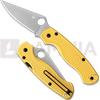 Spyderco Coltello pieghevole Spyderco Para Military 2 Lightweight Salt MagnaCut, giallo