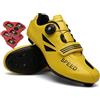 Treer Scarpe Ciclismo Strada SPD Blocco Pedale, Uomo Scarpe Ciclismo Strada Uomo Donna, 36-47 EU Estate Unisex Equitazione MTB Road SPD da Ciclismo da Bici