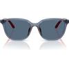 Emporio Armani EK4006U - Occhiali da sole universali, colore: Blu Trasparente/Blu Scuro, 49 mm