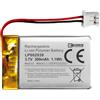 EEMB Batteria Lipo 3,7V 300mAh 602030 con connettore JST2.0, 1 pezzo