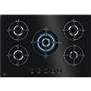 Electrolux EGG75372K Piano cottura Serie 600 Gas on Glass 75cm