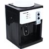 WDRENTOOL Distributore di acqua calda e fredda per auto, controllo della temperatura, erogatore di acqua elettrico per camera da letto, studio, ufficio, negozio di alimentari (bianco)