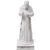 KUSTOM ART Santino Soprammobile Ornamentale Statua Religiosa San Padre Pio in Resina Altezza 10cm
