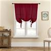 SIMPVALE Tenda a Pacchetto Rosso Vinaccia 140x140cm 1 Pezzo - Tenda Romana | Tende per Interni Leggere ed Eleganti, Tende Semitrasparenti con Protezione della Privacy per Camera da Letto e Salotto