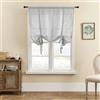 SIMPVALE Tenda a Pacchetto Grigio Chiaro 80x140cm 1 Pezzo - Tenda Romana | Tende per Interni Leggere ed Eleganti, Tende Semitrasparenti con Protezione della Privacy per Camera da Letto e Salotto