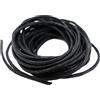 The Bead Shop Filo di Cotone Cerato Nero 1,5 mm 10 m - Cordino per Collane - Filo Cerato per Ciondoli e Bigiotteria - Cordoncino per Braccialetti, Macramè e Shamballa Fai da Te