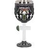 Nemesis Now B4682N9 - Calice in resina con inserto in acciaio inox, misura unica, colore: Nero