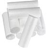 Leeadwaey 10 pezzi fai da te forma cilindrica polistirolo espanso materiale per bambini artigianato 14 x 4,5 cm