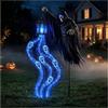 Generic Halloween Soul Harvester Solar Garden Light | LED blu, fantasma