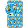 Jerry Fabrics Spongebob Sponge Bob - Lenzuolo in spugna, 90 x 200 + 25 cm