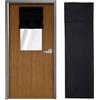 GORGECRAFT Tenda Oscurante per Porte e Finestre Dell'Aula Tenda Oscurante per La Privacy con Chiusura A Strappo Piccola Tenda Oscurante A Rullo per Porta D'Ingresso in Vetro da 1.3x0.3 m
