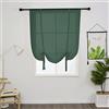 SIMPVALE Tenda a Pacchetto Verde 100 x 120cm 1 Pezzo per Cucina | Tende per Interni Leggere ed Eleganti, Tende Semitrasparenti con Protezione della Privacy per Camera da Letto e Salotto