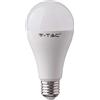 V-TAC VT-5117, Lampadina LED E27 14W A65 Compatibile con Google Home e Amazon Alexa Tramite App V-Tac Smart RGB e 3 in 1 Dimmerabile