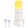 Butilove Luce Notturna Sensore Movimento,Luce Notturna Bambini a Batteria Ricaricabile Portatile con Cavo USB,Luce Led con Auto/On/Off,Adatto a Bambini/Neonato,Armadio,WC,Cucina, Scale, Camera da Letto…