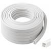 Yuragim Profilo LED in silicone bianco, 6 m, profilo flessibile e canale diffusore 12 × 12 mm per pannelli acustici da 5-8 mm, striscia LED impermeabile, copertura per soffitto, armadio, bar, pannelli