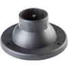 SICIGNANO CASALINGHI Sicignano Base per Palo Ø60 in Resina, Colore Nero, Verniciato, 170x79 mm, per Illuminazione Esterna (2)