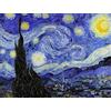 KUSTOM ART Poster Decorativo da Parete Serie Pittori Famosi Van Gogh Notte Stellata Stampa Artistica su Carta Patinata 40x30 cm Senza Cornice