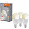 LEDVANCE Lampada LED intelligente con tecnologia WiFi, E27-base ottica opaca,Bianco caldo (2700K), 1521 Lumen, sostituzione delle lampade 100W, dimmerabile intelligente, 3-Confezione