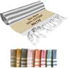 SoNiT home decor SONIT - Telo Mare Grigio in Cotone Leggero 90x170 cm, Asciugamano Mare Antisabbia Morbido e Assorbente, Telo Salvaspazio e Ultra Leggero, Ideale per Piscina, Viaggio e Pic Nic, Unisex