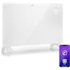 Klarstein Stufa Elettrica Basso Consumo, 1500W, Termoconvettore a Parete con Termostato, Termosifone , Calorifero Riscaldamento Smart