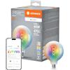 LEDVANCE Lampada LED SMART+ MATTER, vetro chiaro a filamento, 4,8W, 470lm, globo E27, luce colorata e bianca, compatibile con Google, Alexa, Apple, app o controllo vocale, durata fino a 15.000 ore