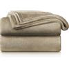 Blumtal Coperta Pile 130x150cm - Coperta Plaid divano super morbida - Coperta Divano certificata OKEO-Tex - talpa