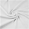 Textrend, Pile Premium al metro, Pile per bambini, Pile morbido e felpato, Tessuto caldo in pile, Tessuto 1x1,5m, Titna unita (Bianco)