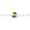 B·LED BARCELONA LED BARCELONA LED Applique LED Bagno 8W 720lm IP44 60cm | 60cm, 8W 720lm, IP44 resistente all'umidità, finitura oro, luce neutra 4000K, alluminio, ideale per specchio bagno