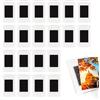 Matana 20 Magneti da Frigo (7x5cm) - Cornici Magnetiche Bianche per Inserti Fotografici