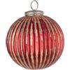 BIZZOTTO SFERA VETRO OLIWIA ROSSO D100