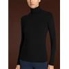 RAGNO DOLCEVITA DONNA MANICA LUNGA IN VISCOSA D794AK RAGNO NERO