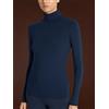 RAGNO DOLCEVITA DONNA MANICA LUNGA IN VISCOSA D794AK RAGNO BLUE