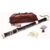 AULOS 533B SYMPHONY FLAUTO BASSO DITEGGIATURA BAROCCA IN 4 PEZZI