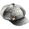 Liu Jo Cappello Check con Spilla T_U_, R9449
