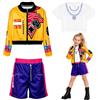 Taechalingo Costume per cosplay, cantante pop, cosplay, giochi di ruolo, set completo | Costume da Idol, travestimento per Halloween, carnevale, palcoscenico, feste
