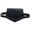 Housoutil Marsupio Laterale Donna in Pu Pelle Nero, Elegante alla Moda, Cintura Regolabile e Spazio di Archiviazione Sufficiente un Uso senza Mani