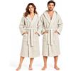 Giovanni Dolcinotti MADE IN ITALY Giovanni Dolcinotti Accappatoio Uomo e Donna Nido d'Ape 100% Cotone - Leggero e ad Asciugatura Rapida - con Cappuccio, Cintura e Tasche - per Casa, SPA, Palestra e Viaggio
