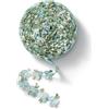 CHUQING Nastro di Pizzo con Passamaneria con Fiori e Fiocco Blu | Nastro in Pizzo Ricamato 2 cm con Fiori e Fiocco, Elegante per Regali, Nozze, Confezioni, Abiti e Decorazioni Romantiche Chic