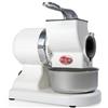R.G.V. - Grattugia Elettrica Robusta White con Rullo e Bacinella Potenza 450 W Colore Acciaio Inossidabile /Bianco
