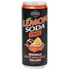 Lemon Soda Lemonsoda Spritz | Bevanda Analcolica Gusto Spritz, 24 Lattine da 33 cl | Rinfrescante, Senza Alcol, con Acqua delle Fonti di Crodo